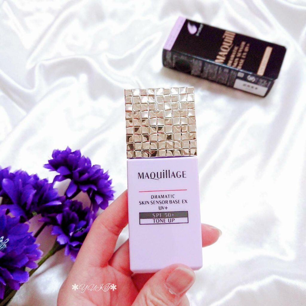 ドラマティックスキンセンサーベース EX UV+/マキアージュ/化粧下地を使ったクチコミ（2枚目）