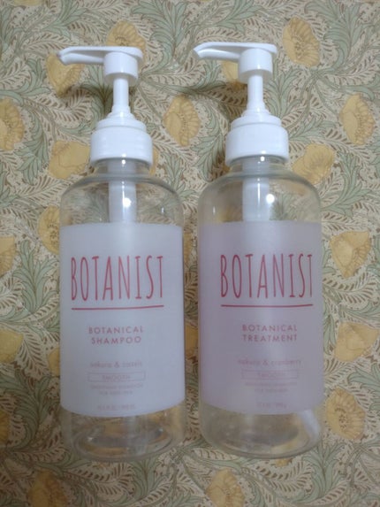 ボタニカルスプリングトリートメント(スムース)/BOTANIST/シャンプー・コンディショナーを使ったクチコミ(1枚目)