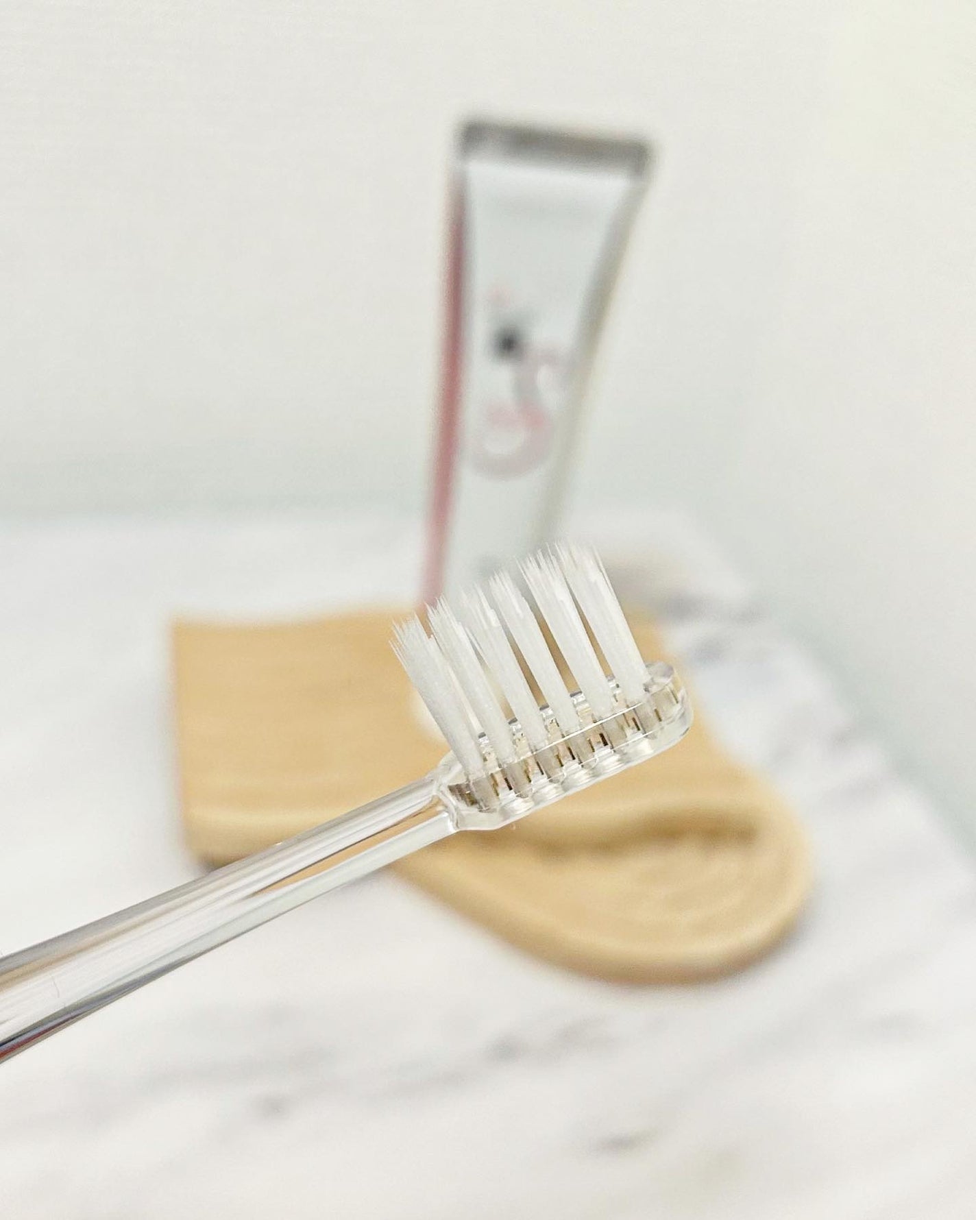 アパガードクリスタル歯ブラシ/アパガード/歯ブラシを使ったクチコミ(2枚目)