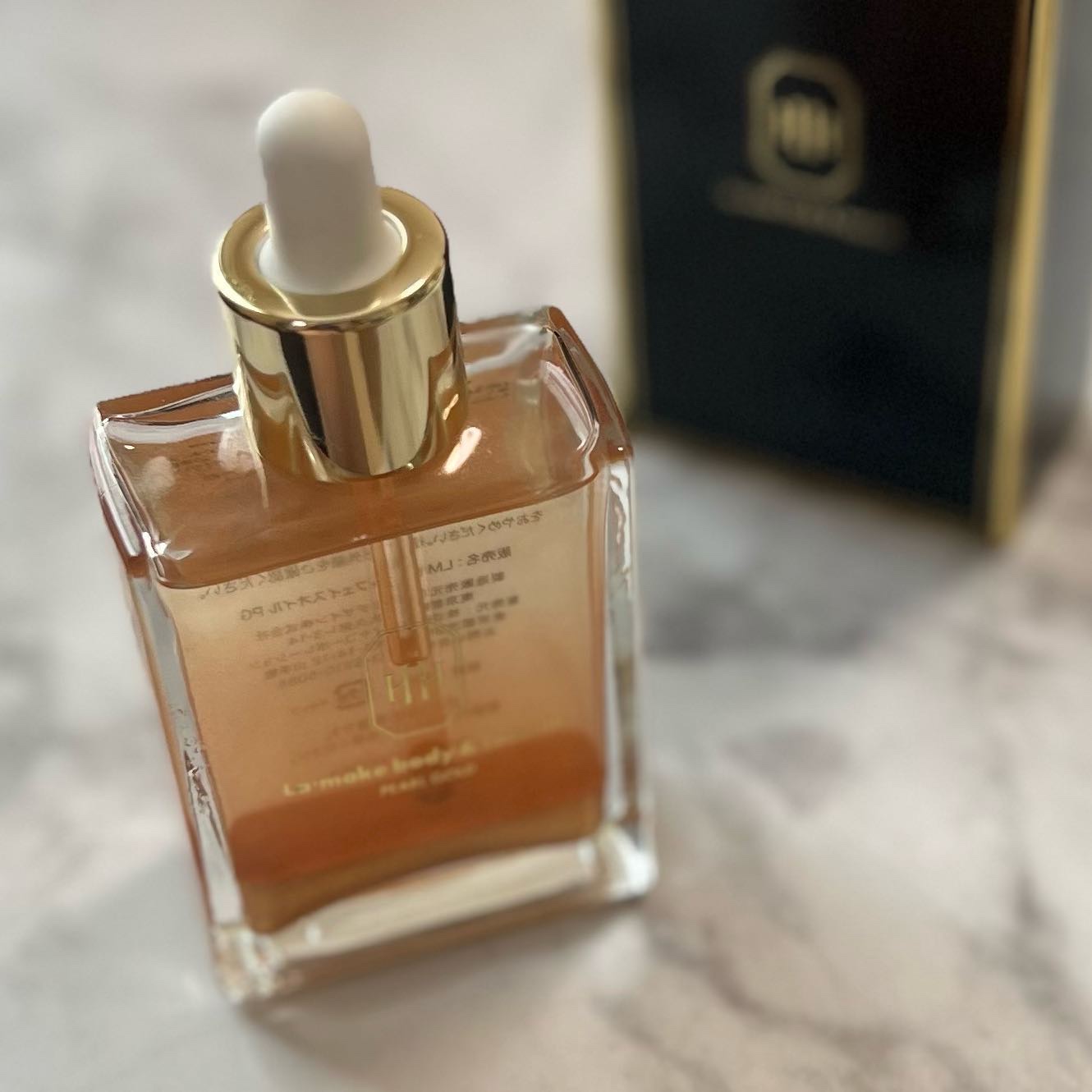 ラ・メイク ボディ&フェイスオイル/H×H/ボディオイルを使ったクチコミ（3枚目）