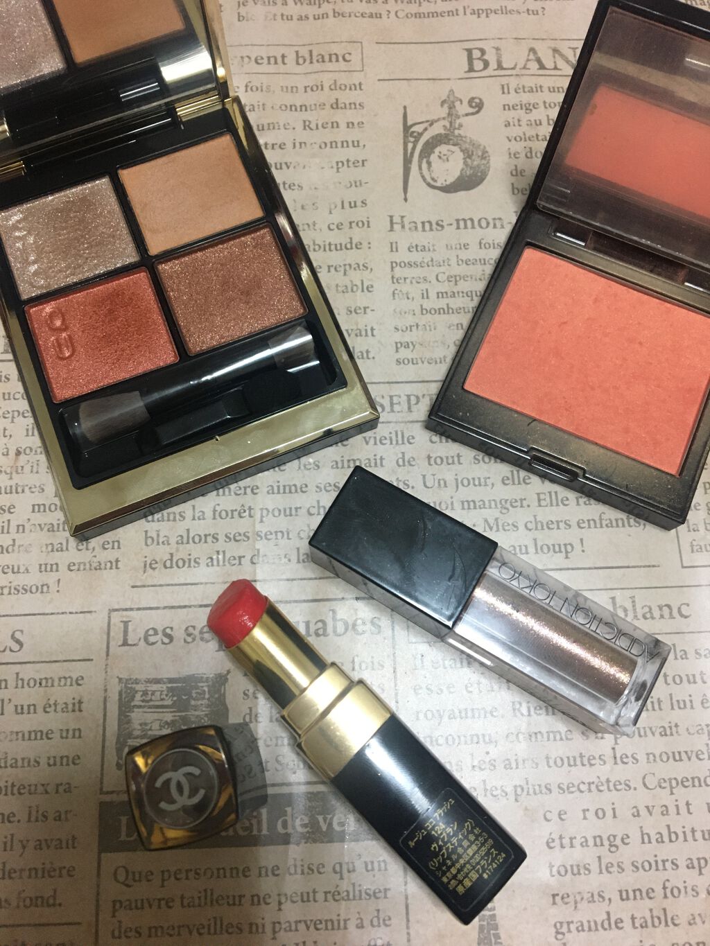 ルージュ ココ フラッシュ 124 ヴィブラン/CHANEL/口紅を使ったクチコミ（1枚目）