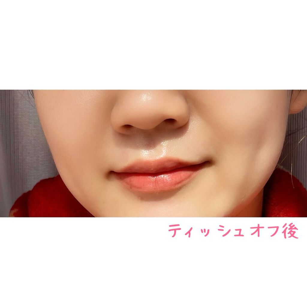 ジューシーラスティングティント/rom&nd/リップティントを使ったクチコミ(6枚目)