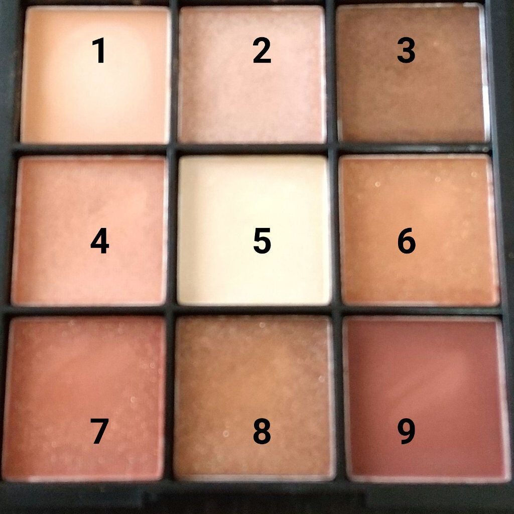 UR GLAM BLOOMING EYE COLOR PALETTE/U R GLAM/アイシャドウパレットを使ったクチコミ(3枚目)