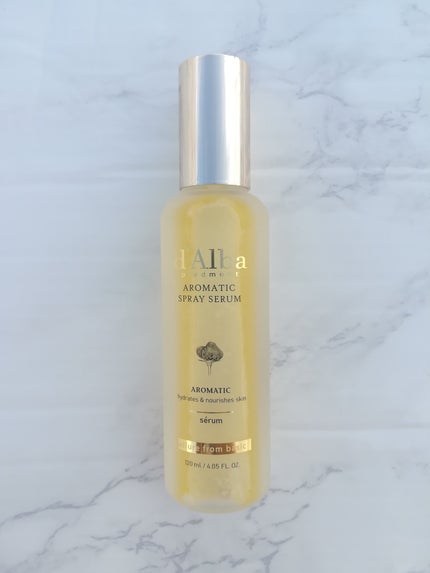 ホワイトトリュフファーストアロマティックスプレーセラム/ダルバ/ミスト状化粧水を使ったクチコミ(1枚目)