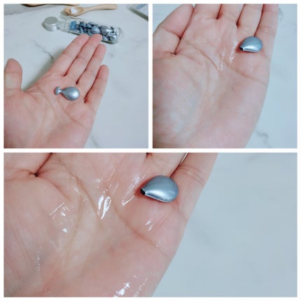 ハイドロポーション 美容液ヘアオイル(アクアホワイトフローラルの香り)/エイトザタラソ/ヘアオイルを使ったクチコミ(3枚目)