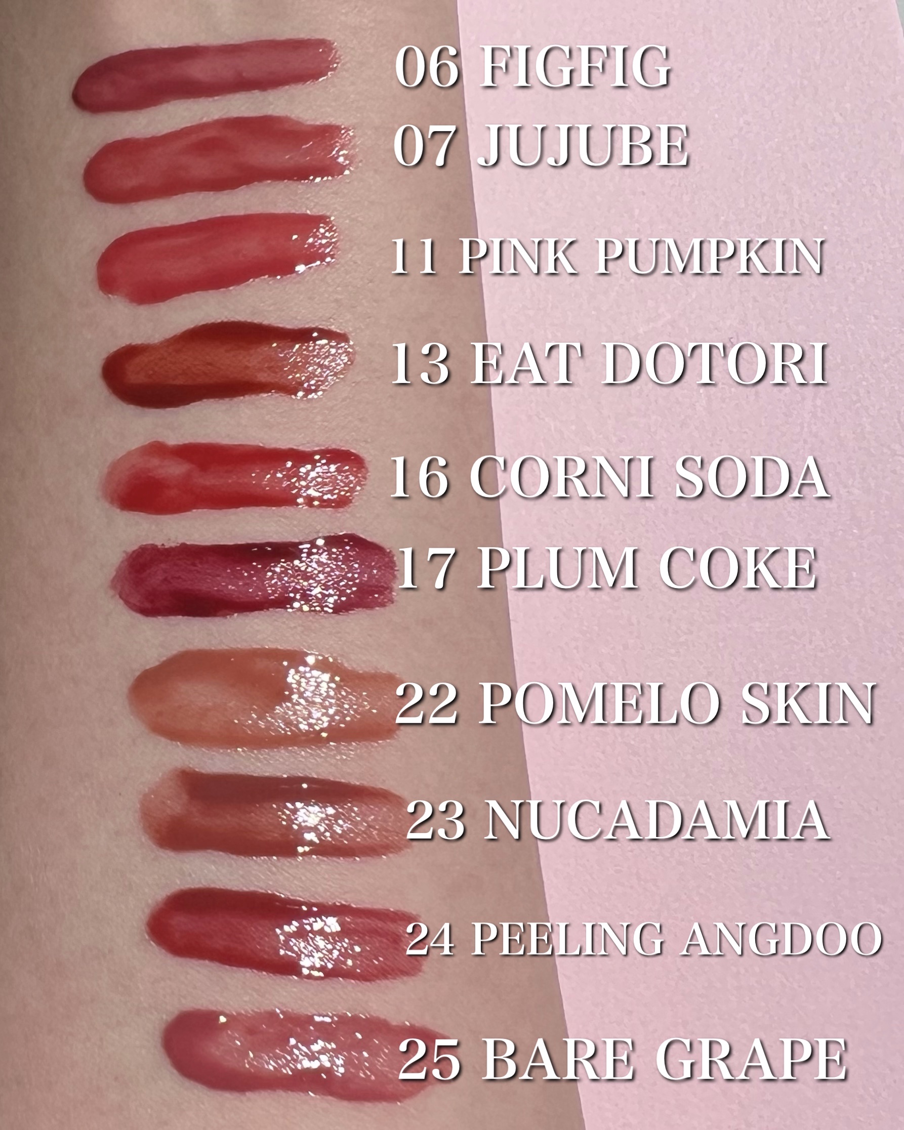 ジューシーラスティングティント/rom&nd/リップティントを使ったクチコミ（1枚目）