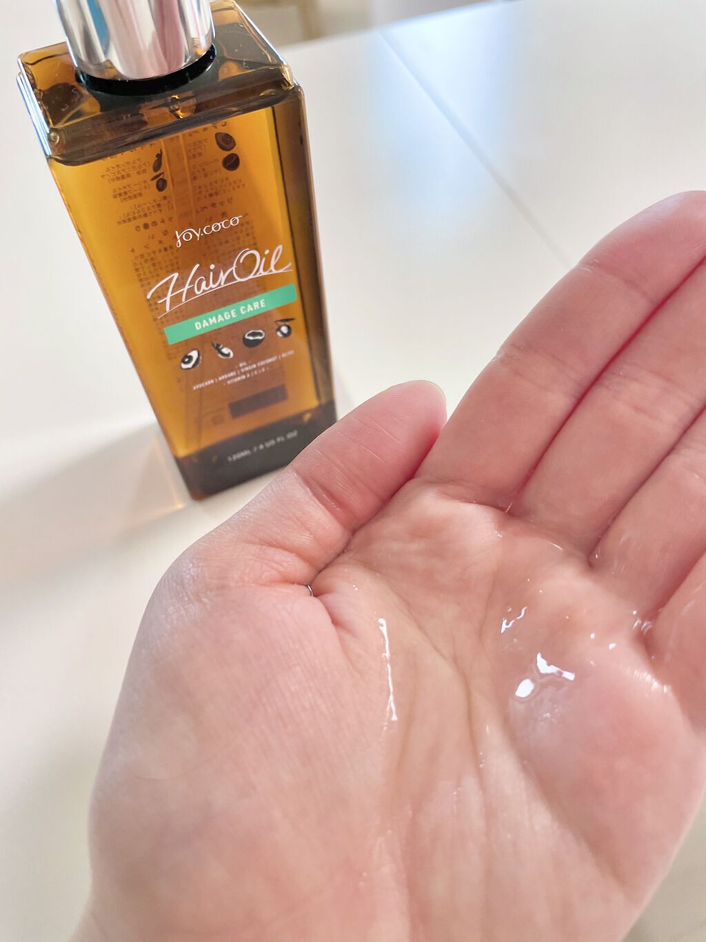 Joy.coco HairOil DAMEGE CARE/Joy.coco(ジョイココ)/ヘアオイルを使ったクチコミ（2枚目）
