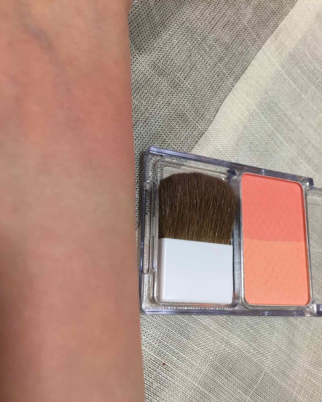 シルクタッチチーク/CEZANNE/パウダーチークを使ったクチコミ(2枚目)