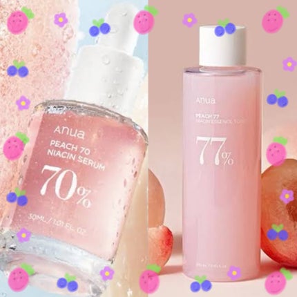 桃70%ナイアシンセラム/Anua/美容液を使ったクチコミ(2枚目)