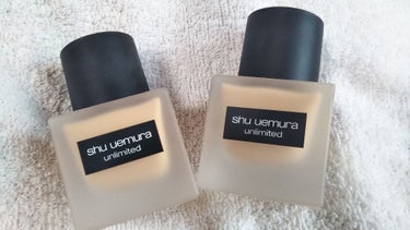 アンリミテッド ラスティング フルイド/shu uemura/リキッドファンデーションを使ったクチコミ（1枚目）