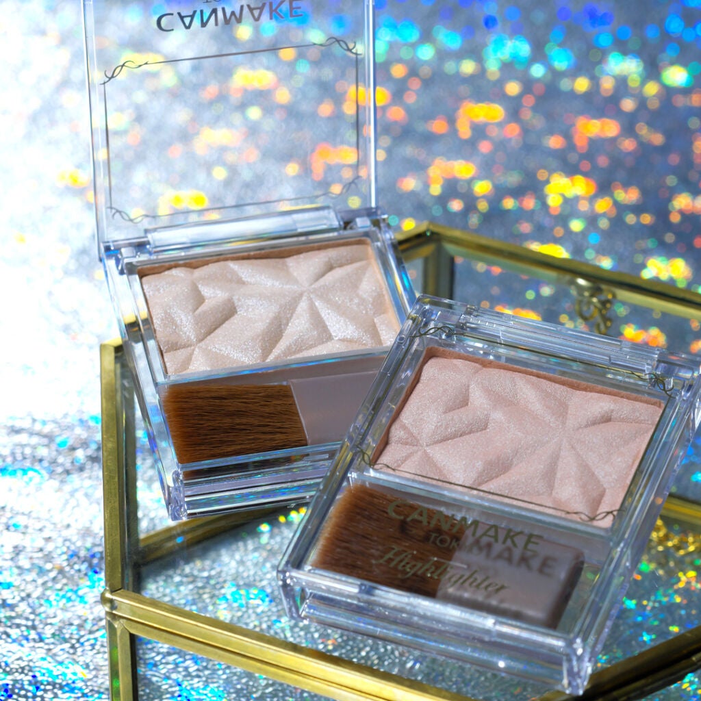 ハイライター/キャンメイク/パウダーハイライトを使ったクチコミ(1枚目)