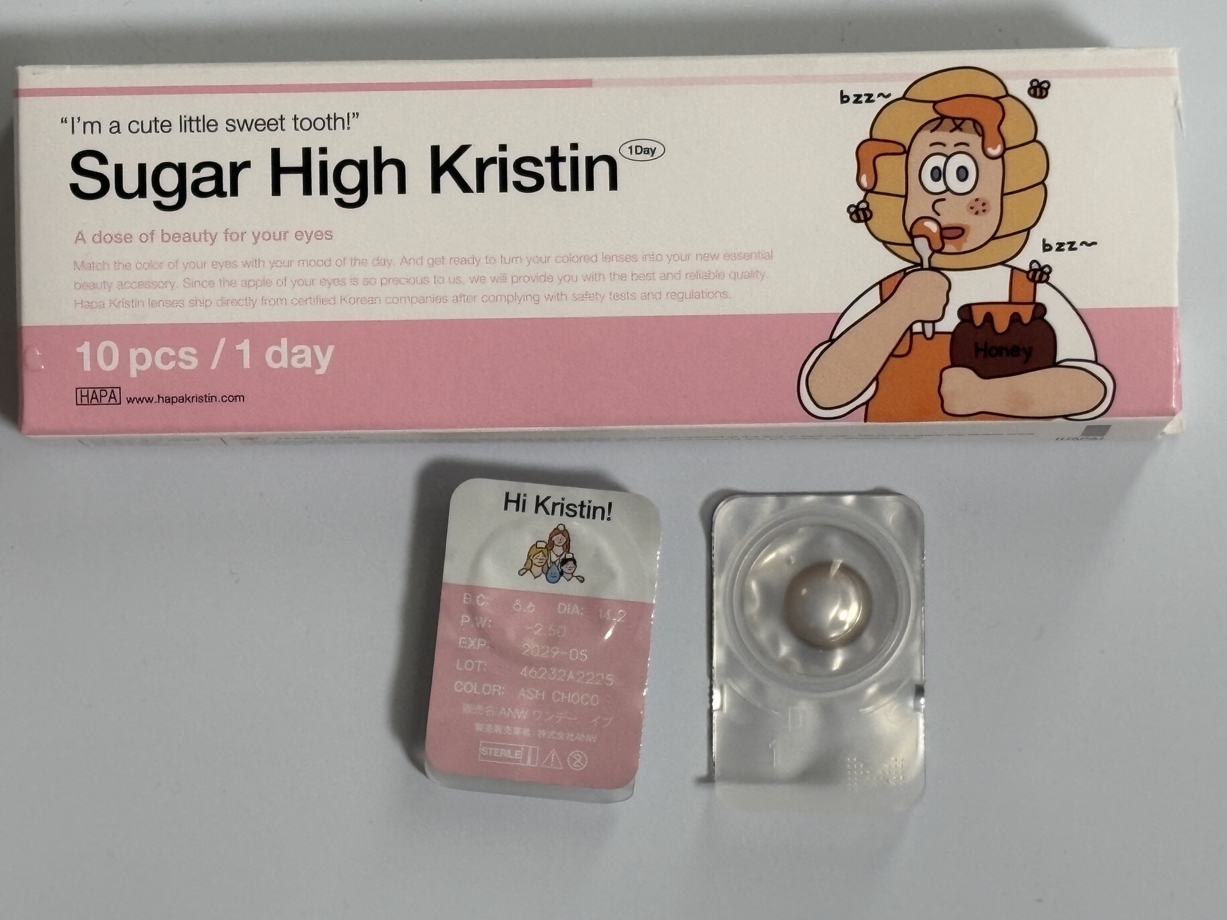 cicica 1day/cicica/ワンデー（１DAY）カラコンを使ったクチコミ（3枚目）