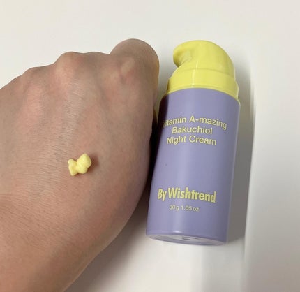 ビタミンA-mazingバクチオールナイトクリーム/By Wishtrend/フェイスクリームを使ったクチコミ(2枚目)