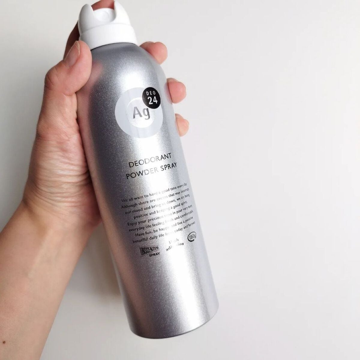 パウダースプレー (無香性)/エージーデオ24/デオドラント・制汗剤を使ったクチコミ(2枚目)