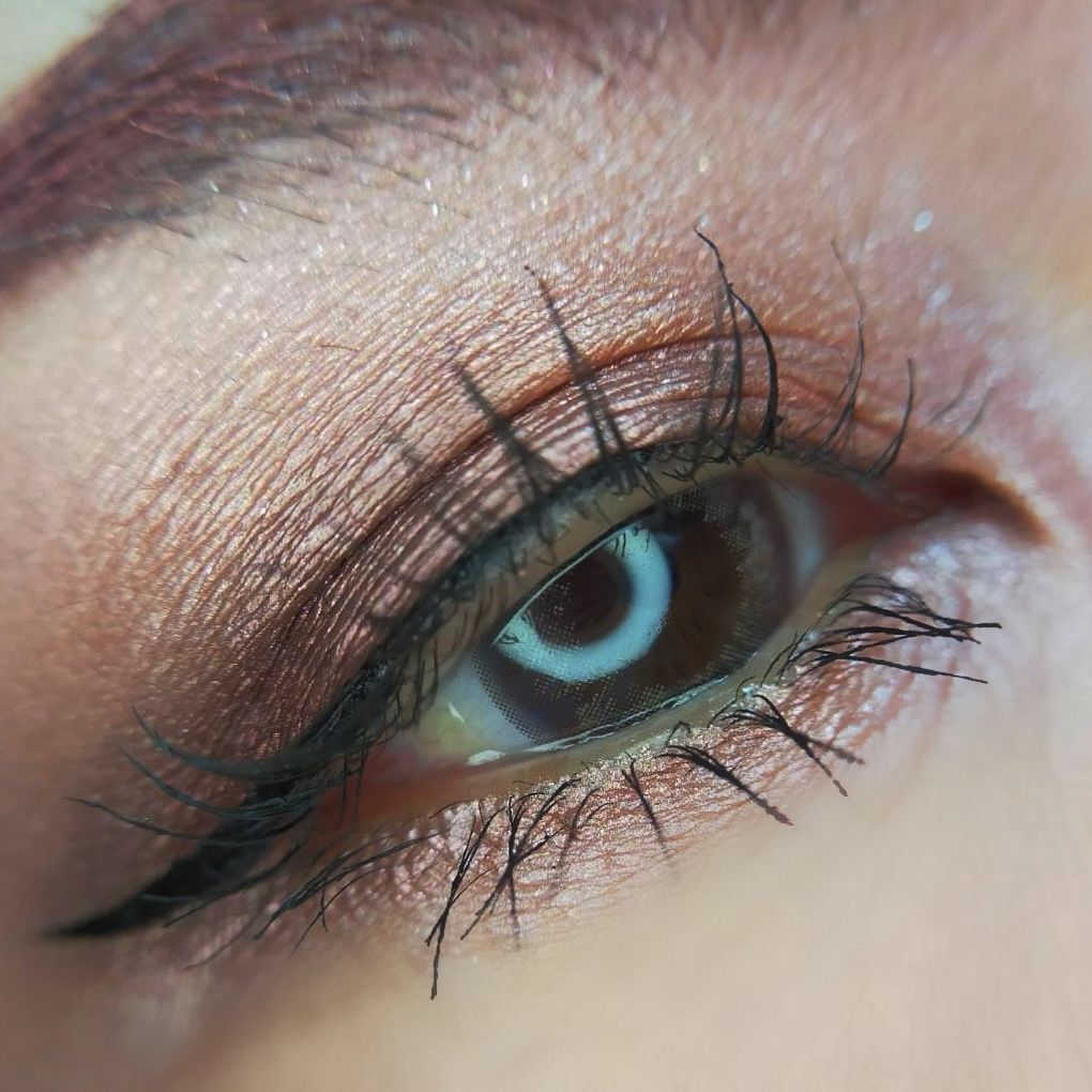 オーラデュウ プリズム イルミネーター ピコ/SHISEIDO/単色アイシャドウを使ったクチコミ（3枚目）