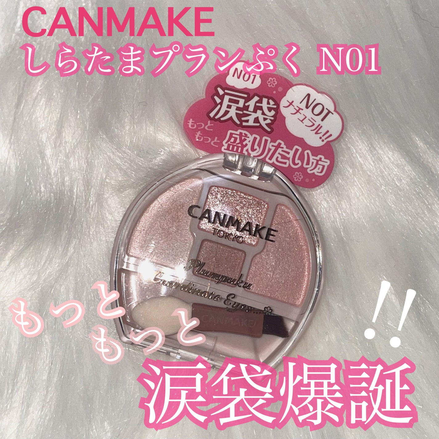 プランぷくコーデアイズNeo/キャンメイク/アイシャドウを使ったクチコミ(1枚目)