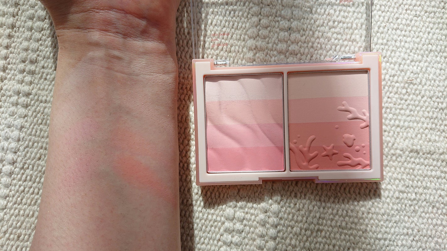 ブレンディングムードチーク/dasique/パウダーチークを使ったクチコミ(2枚目)