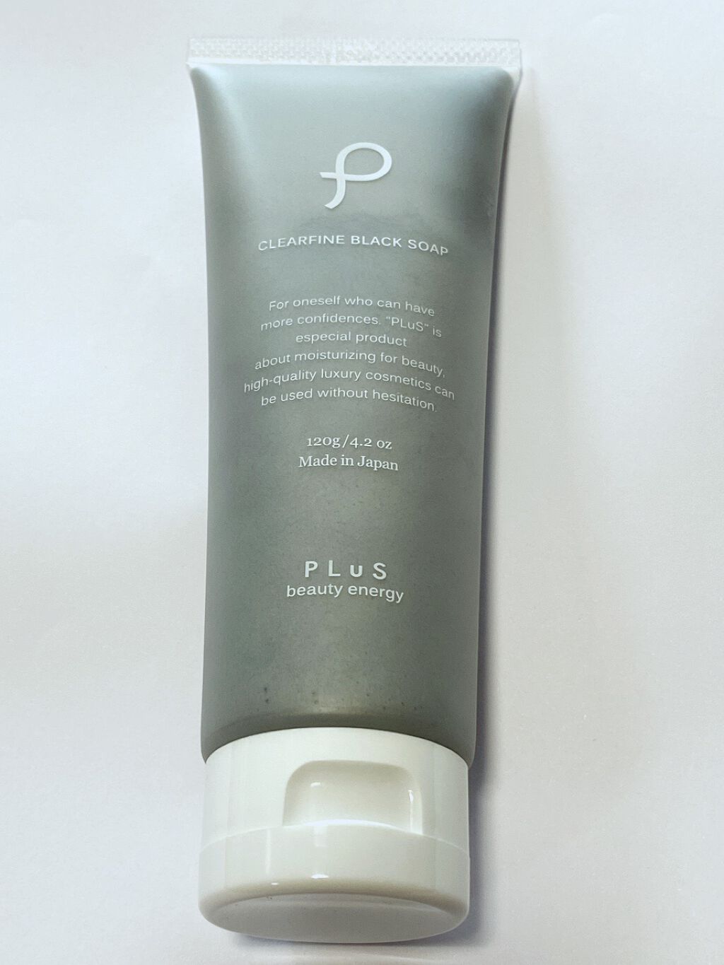 クリアファイン ブラック ソープ チューブタイプ/PLuS/洗顔フォームを使ったクチコミ(1枚目)