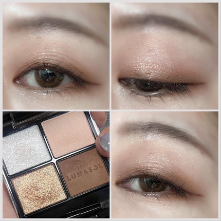 アイカラーレーション/LUNASOL/アイシャドウパレットを使ったクチコミ(6枚目)