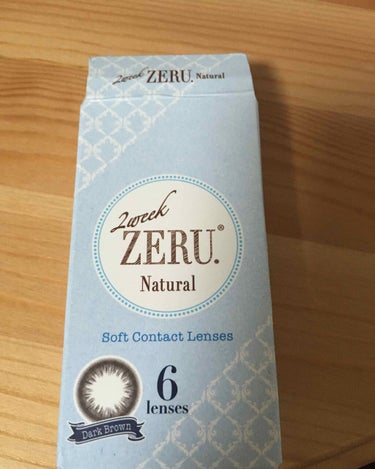 2week ZERU Natural/ZERU/２週間（２WEEKS）カラコンを使ったクチコミ（1枚目）