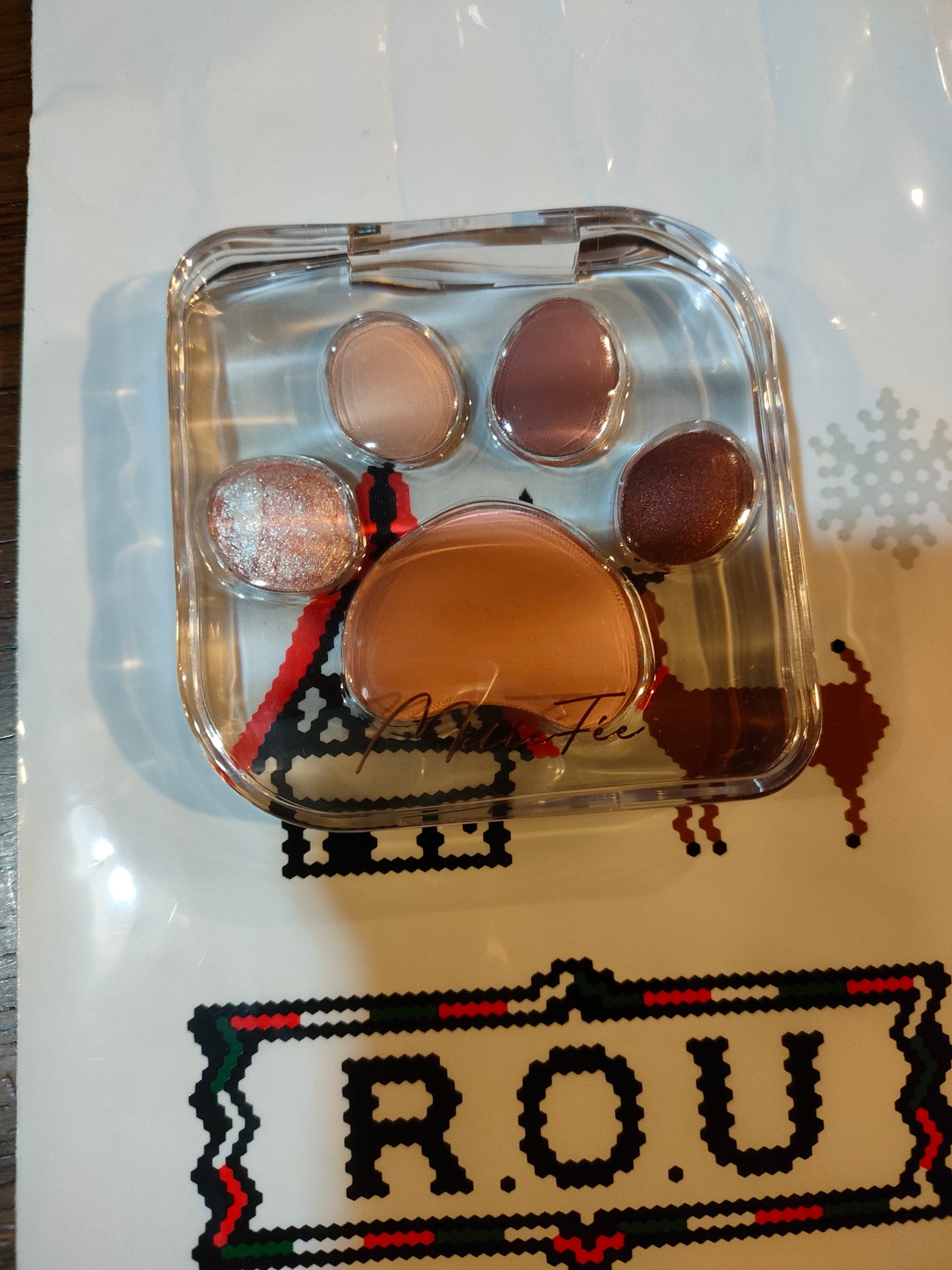 ミャオパウズアイシャドウパレット/MilleFée/アイシャドウパレットを使ったクチコミ(2枚目)