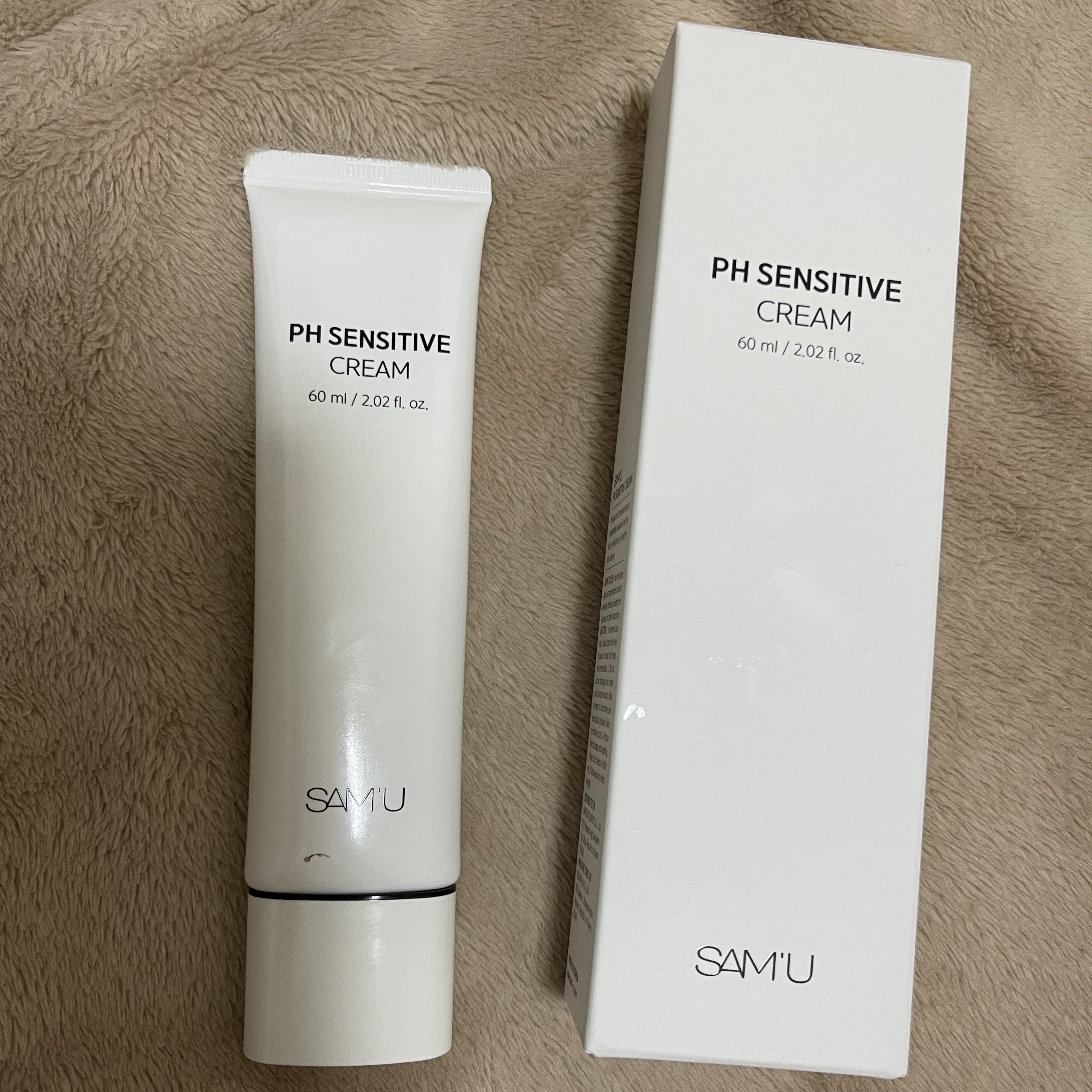 サミュ PHセンシティブクリーム/SAM'U/フェイスクリームを使ったクチコミ（1枚目）