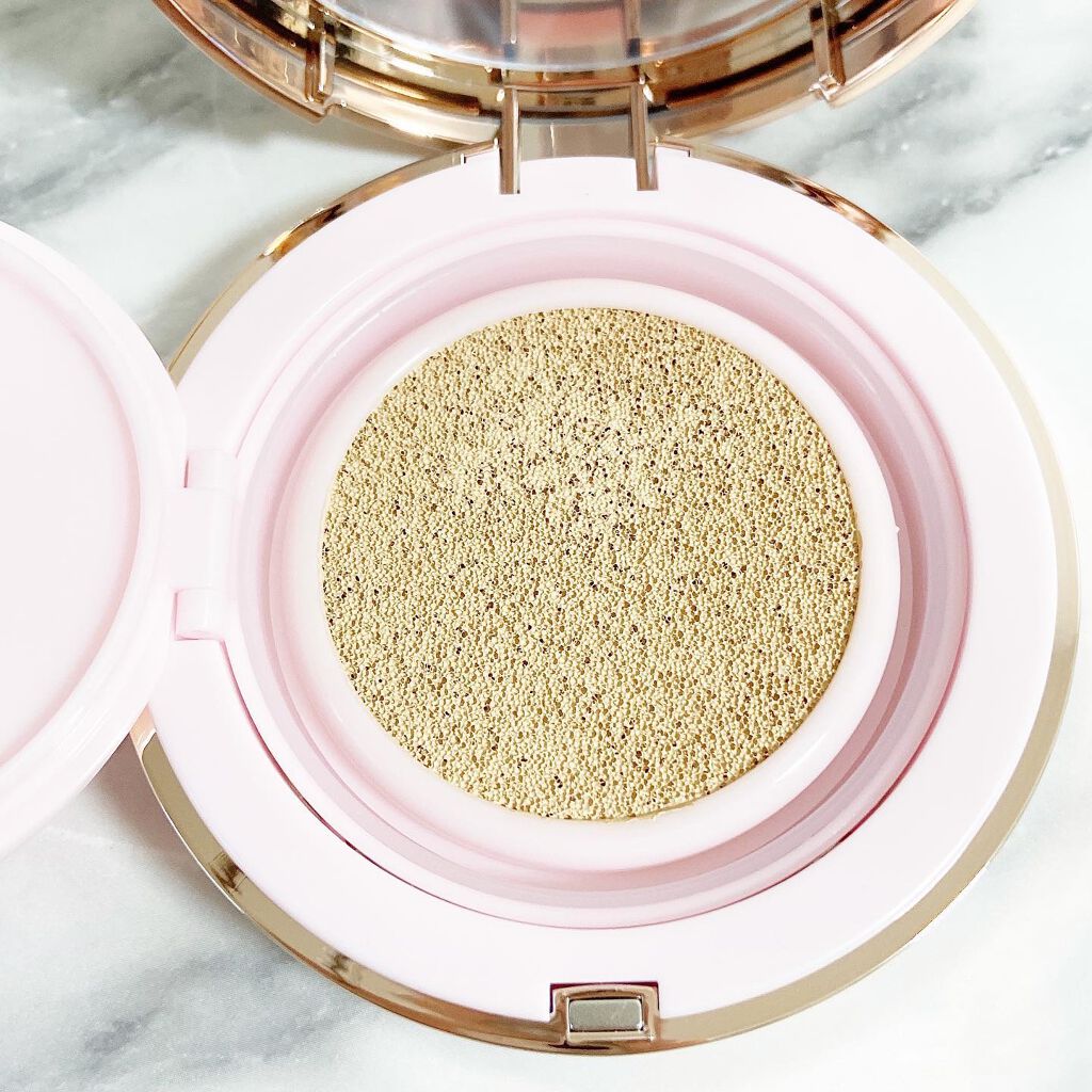 ピンクティーツリーカバークッション/APLIN/クッションファンデーションを使ったクチコミ(8枚目)