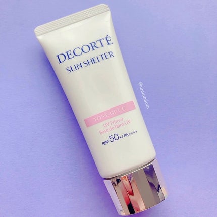 サンシェルター トーンアップCC/DECORTÉ/CCクリームを使ったクチコミ(5枚目)