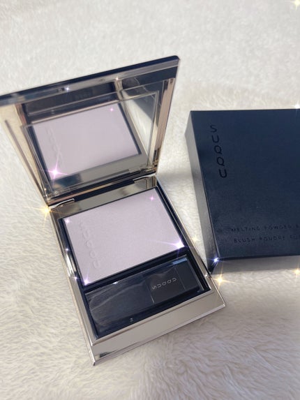 メルティング パウダー ブラッシュ/SUQQU/パウダーチークを使ったクチコミ(1枚目)