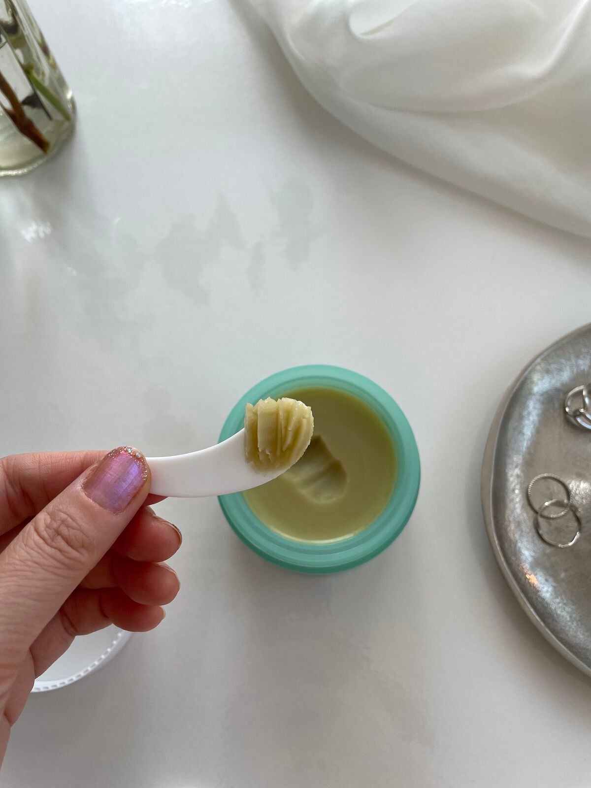 グリーンティーピュアクレンジングバームⅡ/YADAH/クレンジングバームを使ったクチコミ(2枚目)