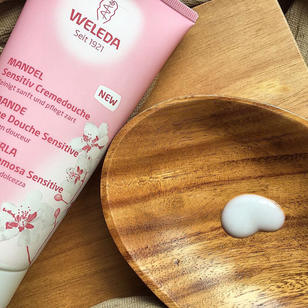 アーモンド クリーミーボディウォッシュ/WELEDA/ボディソープを使ったクチコミ（2枚目）