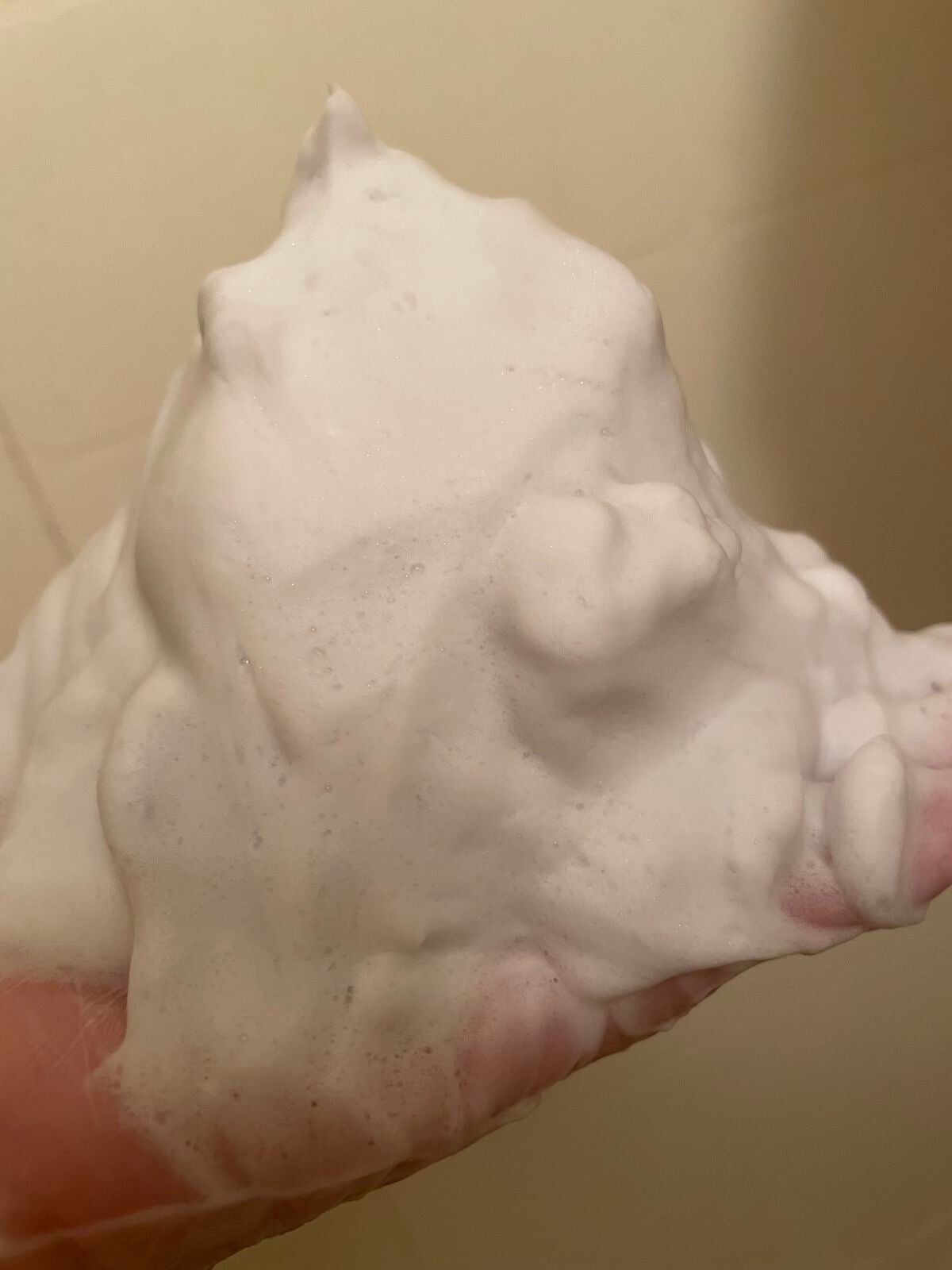 ラボ V 酵素洗顔フォーム ブラック/unlabel/洗顔フォームを使ったクチコミ(4枚目)