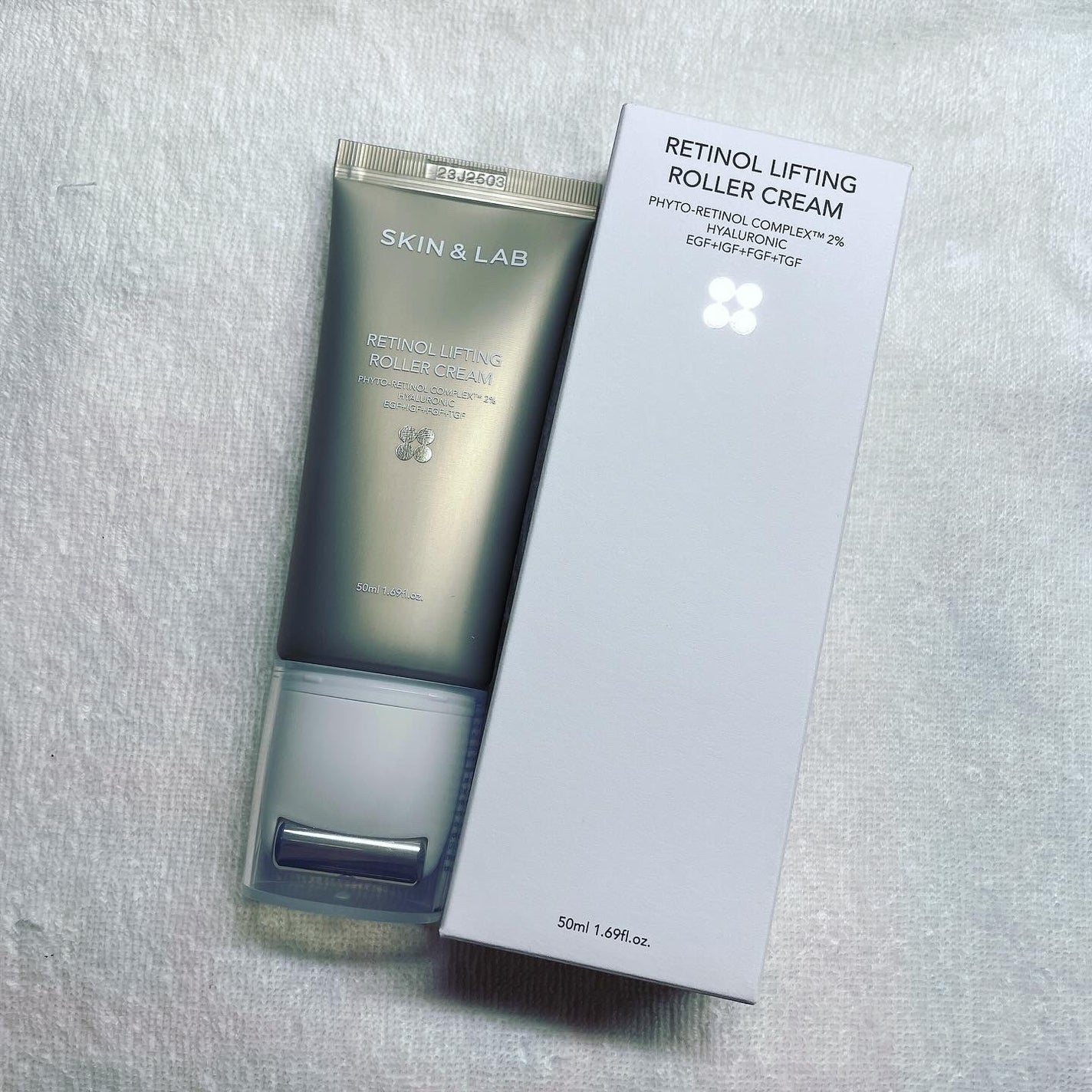 レチノールリフティングローラークリーム/SKIN&LAB/フェイスクリームを使ったクチコミ(1枚目)