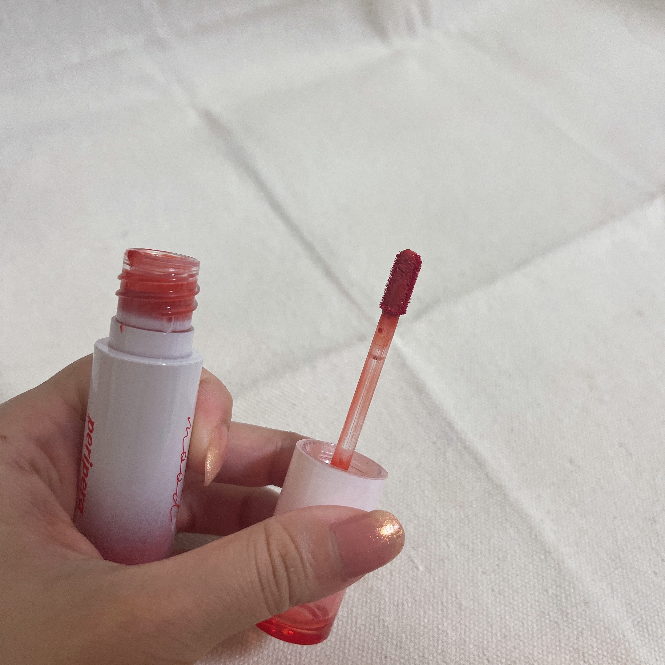 ペリペラ インク ムード グロイ ティント/PERIPERA/リップティントを使ったクチコミ（3枚目）