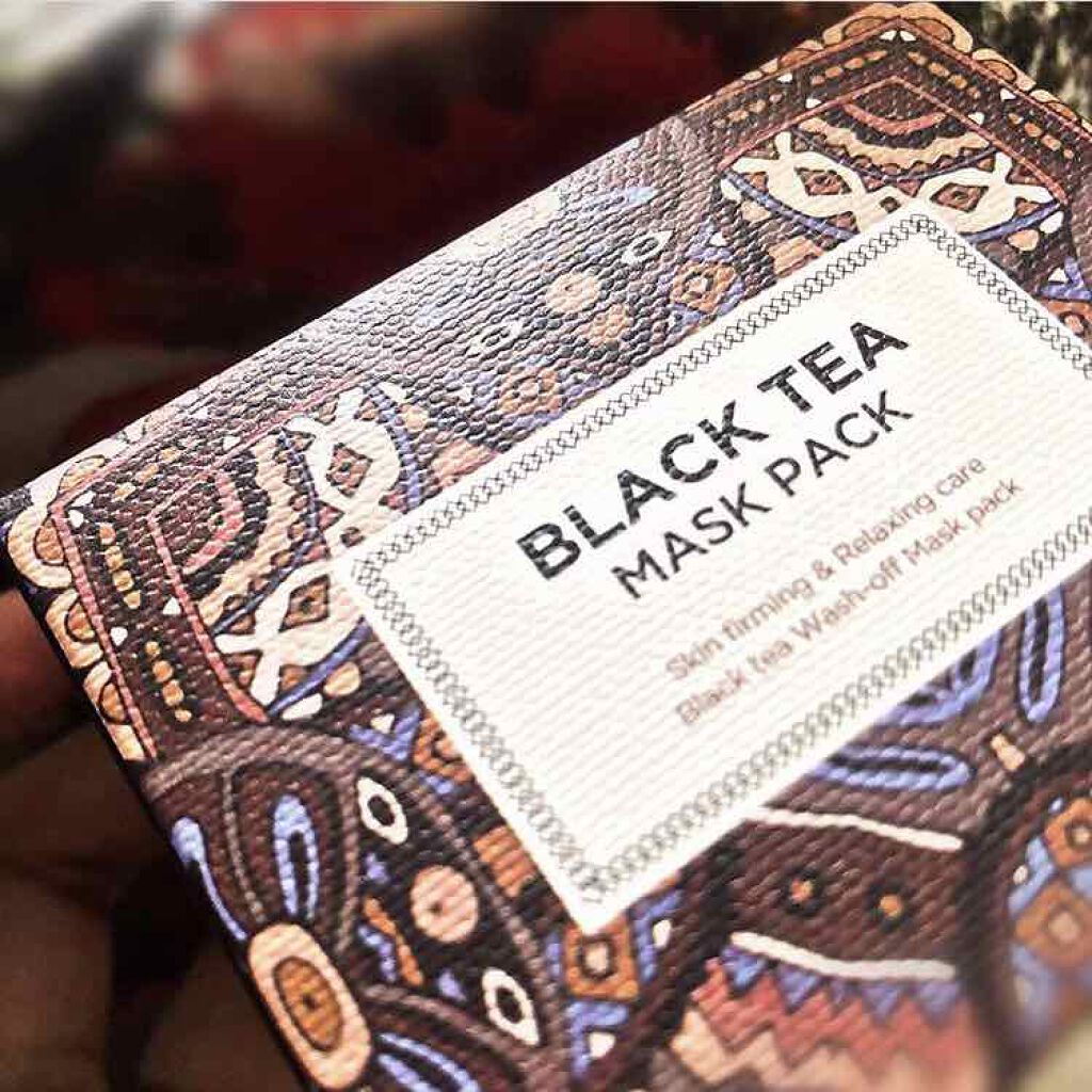 Black Tea Mask Pack/heimish/シートマスク・パックを使ったクチコミ（1枚目）