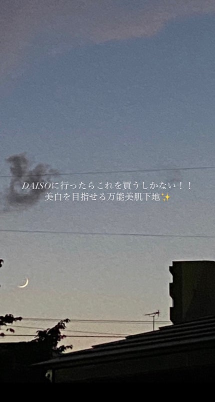 日本製ホワイトクリームD/DAISO/化粧下地を使ったクチコミ(1枚目)