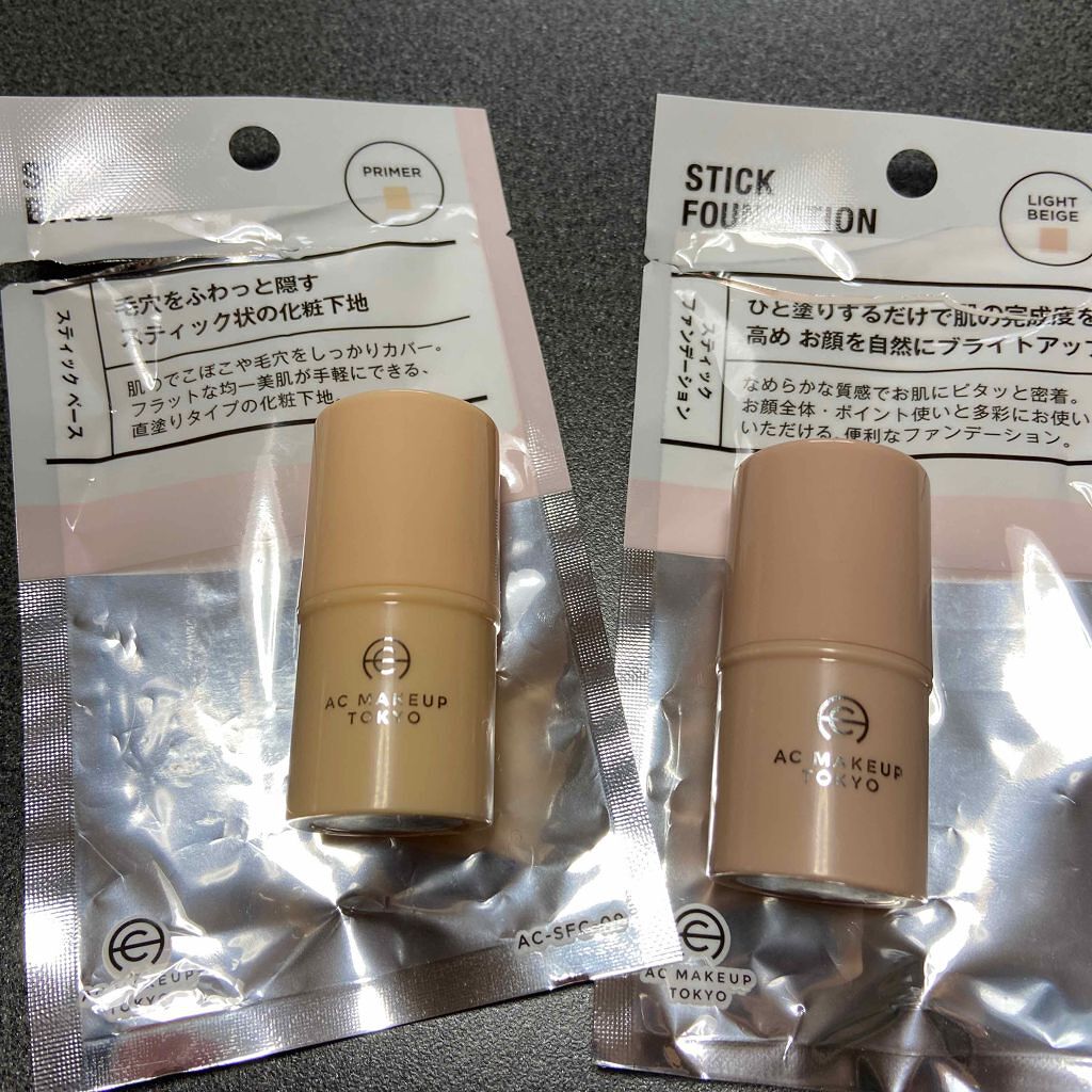 AC スティックベース/AC MAKEUP/化粧下地を使ったクチコミ（1枚目）