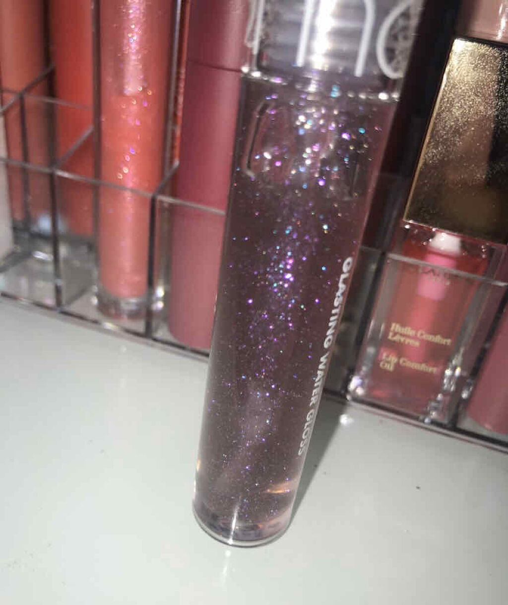 グラスティングウォーターグロス/rom&nd/リップグロスを使ったクチコミ（2枚目）