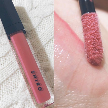 エッセンスリップオイルカラー/SHIRO/リップオイルを使ったクチコミ(2枚目)