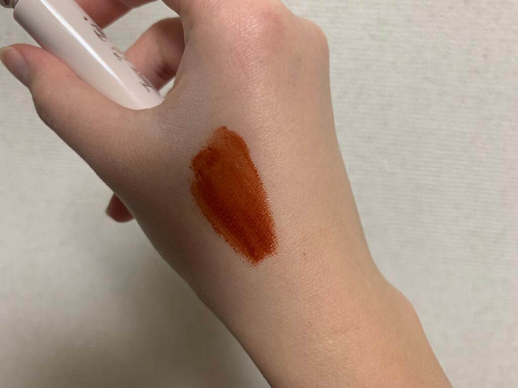 ジューシーリップティント/キャンメイク/口紅を使ったクチコミ(4枚目)