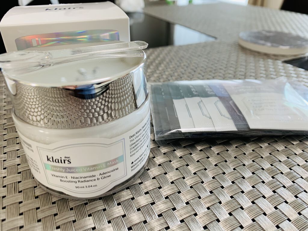 フレッシュリージュースドビタミンEマスク(90g)/Klairs/フェイスクリームを使ったクチコミ（1枚目）