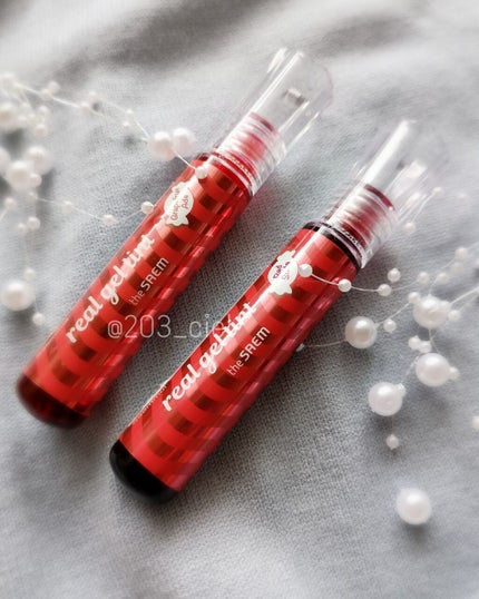 リアルジェルティント/the SAEM/口紅を使ったクチコミ(2枚目)