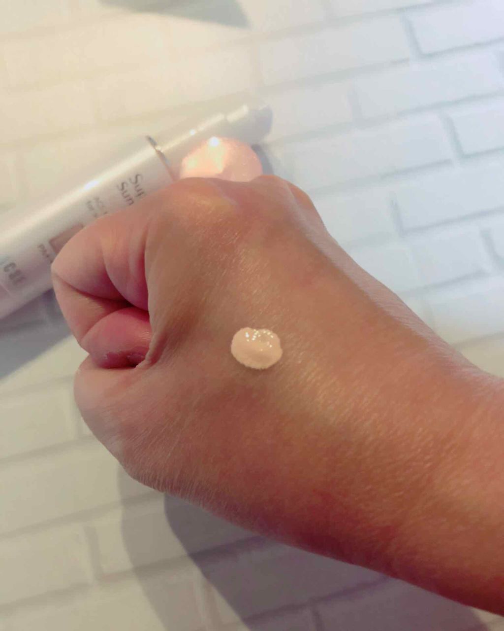 スーパーサンシールド ブライトヴェール/ACSEINE/化粧下地を使ったクチコミ（2枚目）