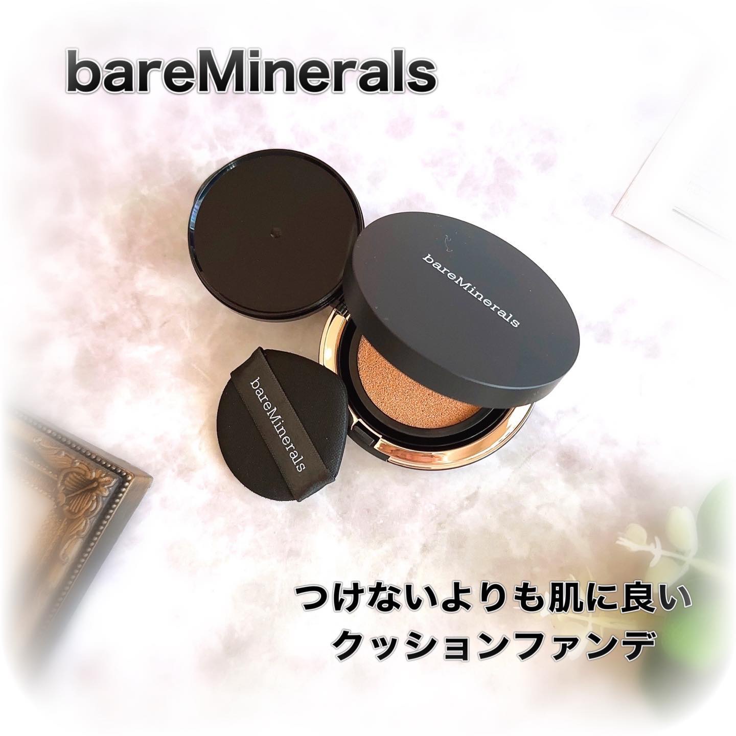 オリジナル ピュア セラム カバーアップ クッション/bareMinerals/クッションファンデーションを使ったクチコミ（1枚目）