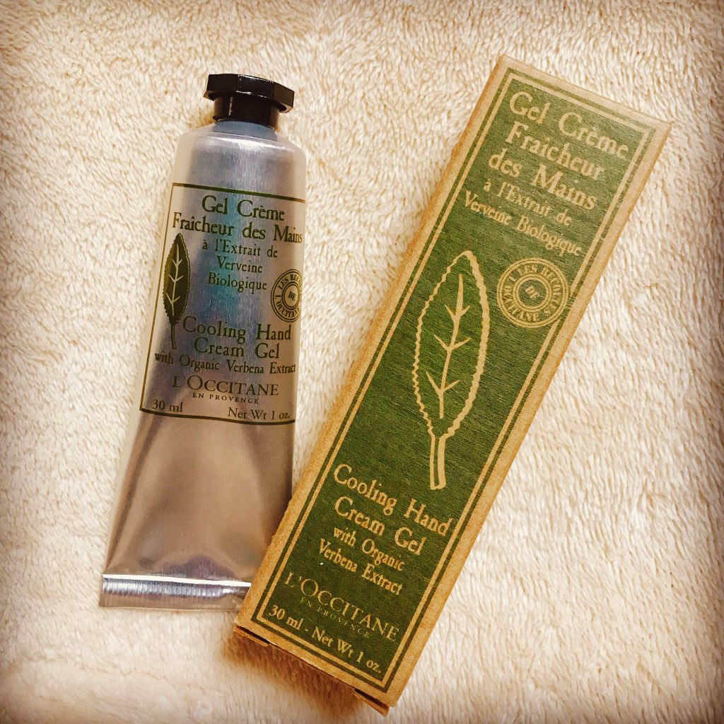 ヴァーベナ アイスハンドクリーム/L'OCCITANE/ハンドクリームを使ったクチコミ(1枚目)