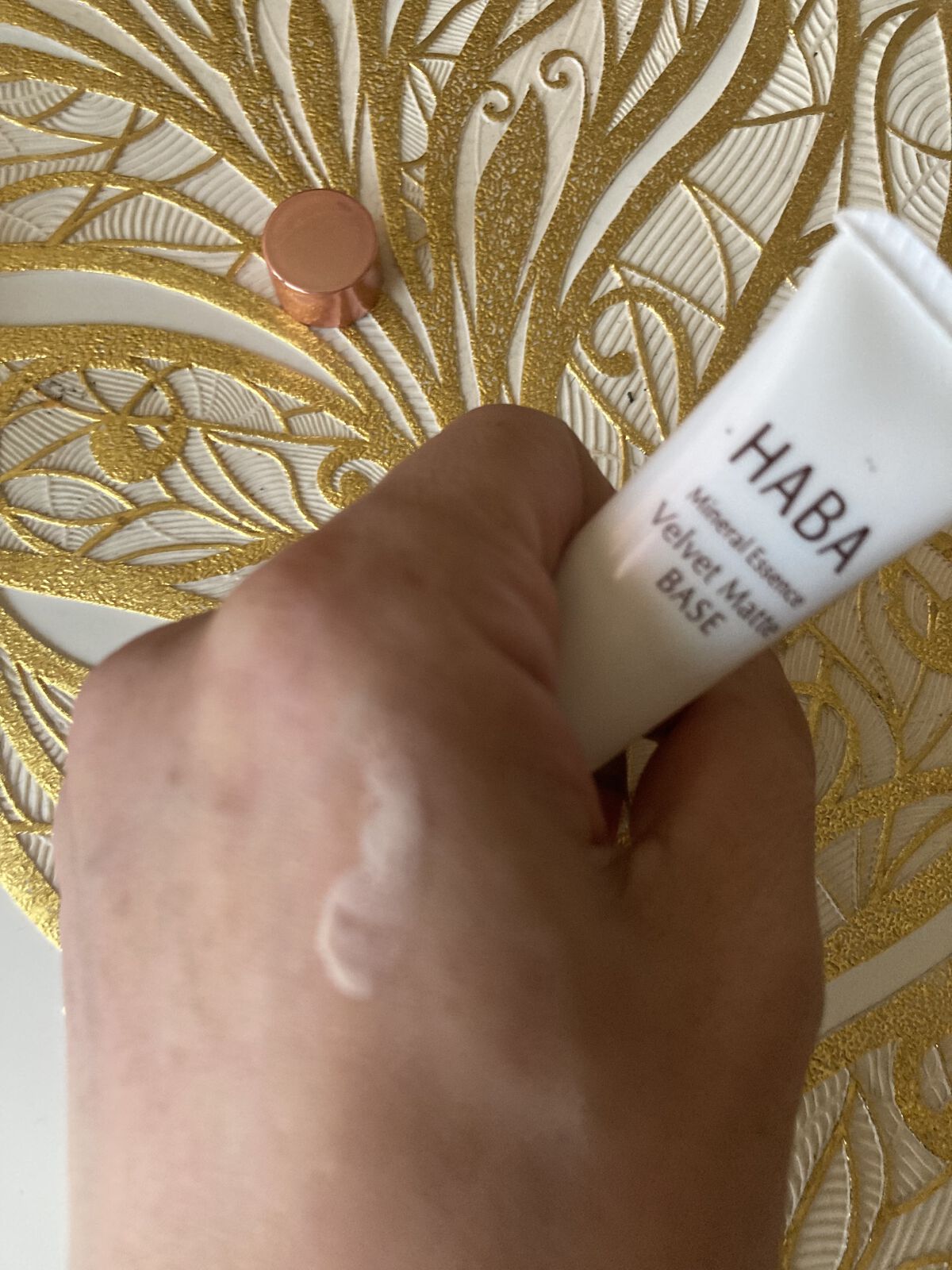 つるつるマットベース/HABA/化粧下地を使ったクチコミ（3枚目）