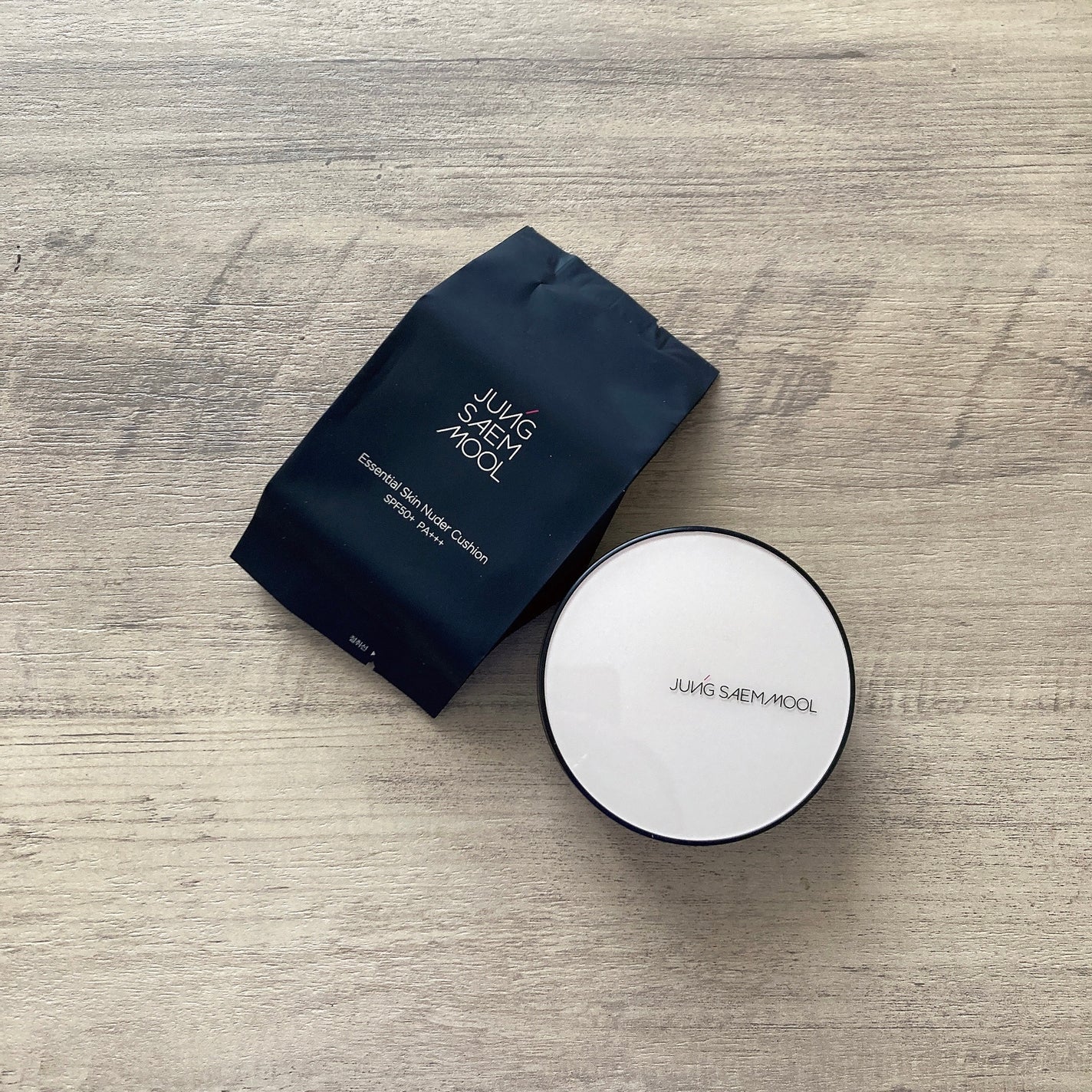 ジョンセンムル スキンヌーダーロングウェアクッション/JUNG SAEM MOOL/クッションファンデーションを使ったクチコミ(1枚目)