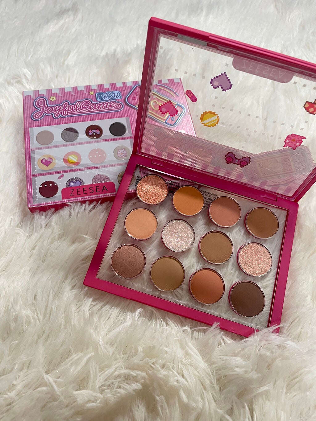 ZEESEA ピクセルシリーズ ベンディングマシーン12カラーアイシャドウパレット/ZEESEA/アイシャドウパレットを使ったクチコミ(3枚目)