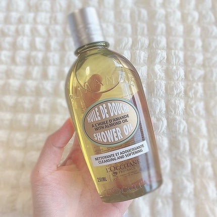アーモンド モイスチャライジングシャワーオイル/L'OCCITANE/ボディソープを使ったクチコミ(1枚目)