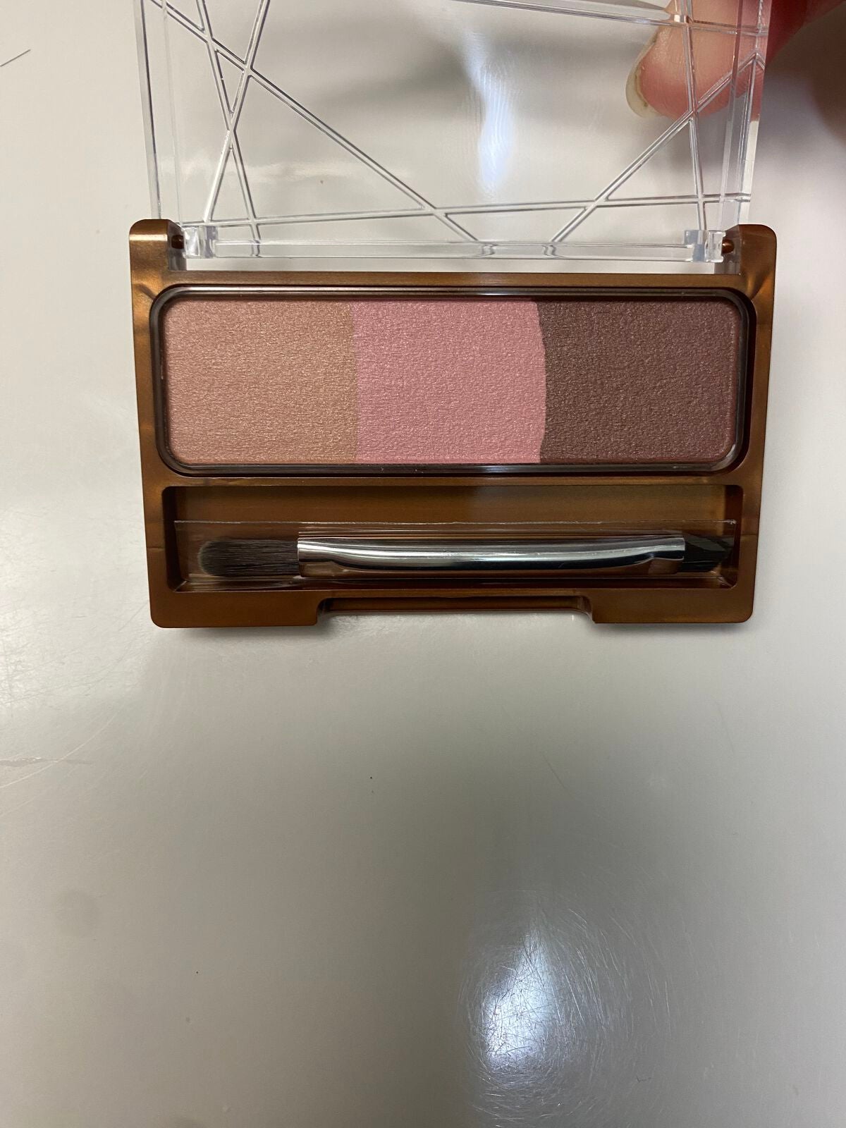 ノーズ&アイブロウパウダー/CEZANNE/パウダーアイブロウを使ったクチコミ(2枚目)